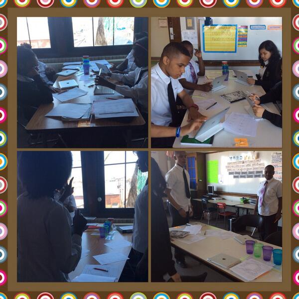 Love how <a href="/MZipp356/">Megan</a> and Franceschi take ideas and run with them! Unique review game before the math test.