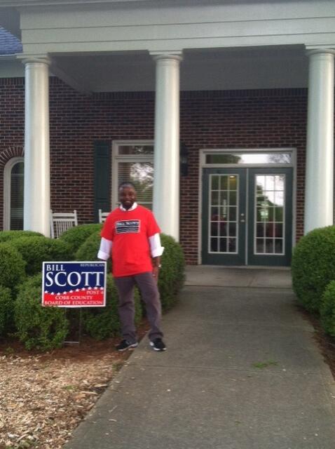 Blivits's tweet photo. Bill Scott for Cobb County School Board Post 4.  Vote on May 20. http://t.co/QQGa01IAHV