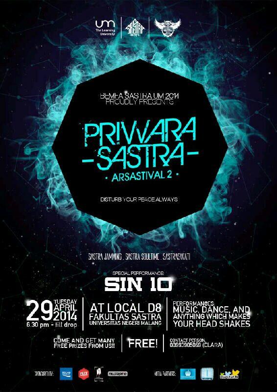 Artsastival 2 is today! Let's have a party tonight <a href="/D8/">date ♡</a>, 18.30-drop. See ya there, fellows \m/