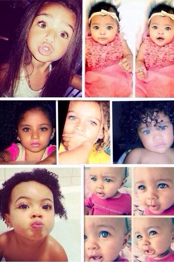 BasicLoveNotes's tweet image. Mixed babies &amp;gt; 👶😍