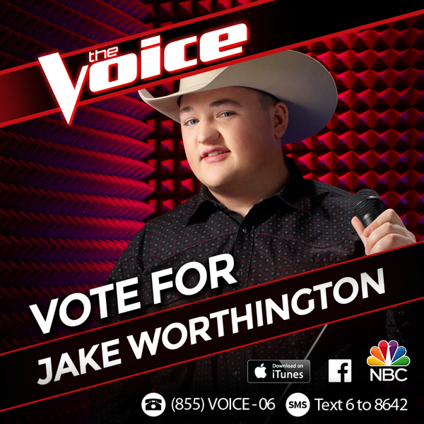 NBCTheVoice's tweet photo. Help get @JDW_music to the #VoiceTop8 and vote for him AFTER tonight’s show! http://t.co/nOanc7hIAb