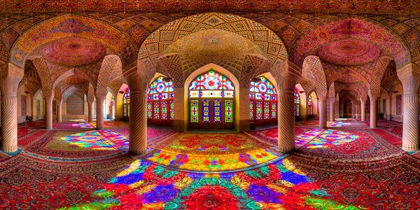 OMGFacts's tweet photo. Inside a mosque in Iran http://t.co/j1RP3XPWyX