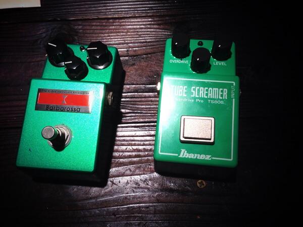 TS808 9overdrive9MOD チューブスクリーマー オーバードライブ Ibanez