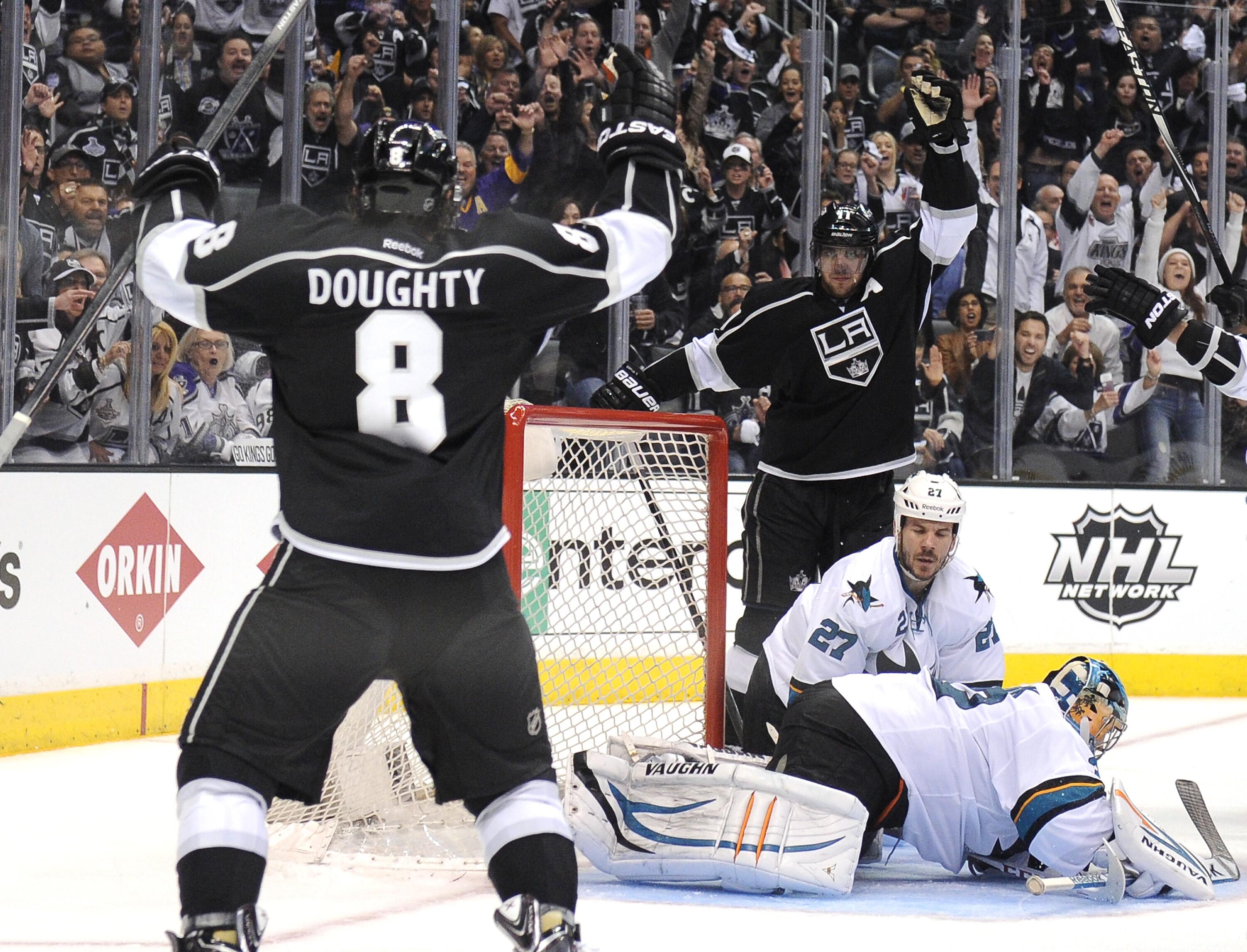 NHL on X: Puttin' it in reverse tonight for the @LAKings