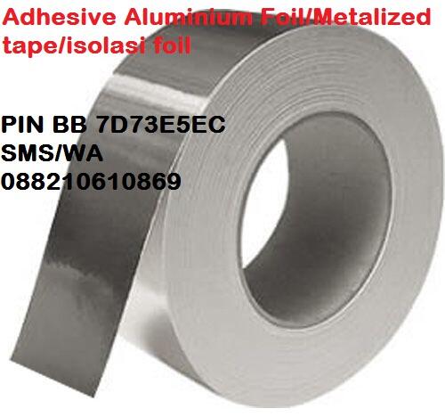 PTMoncrete's tweet photo. COMING SOON!Adhesive Aluminium Foil/Metalized tape/isolasi foiL 5cm x 40 M @JualProdukBagus @IklanBandel @PROMOJUAL http://t.co/H1KMomfTTU