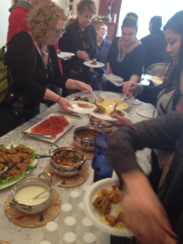 FoodTrailSA's tweet image. Lunch is on for wordstogo14 participants @TastingAus @FoodTrailSA #kumars
