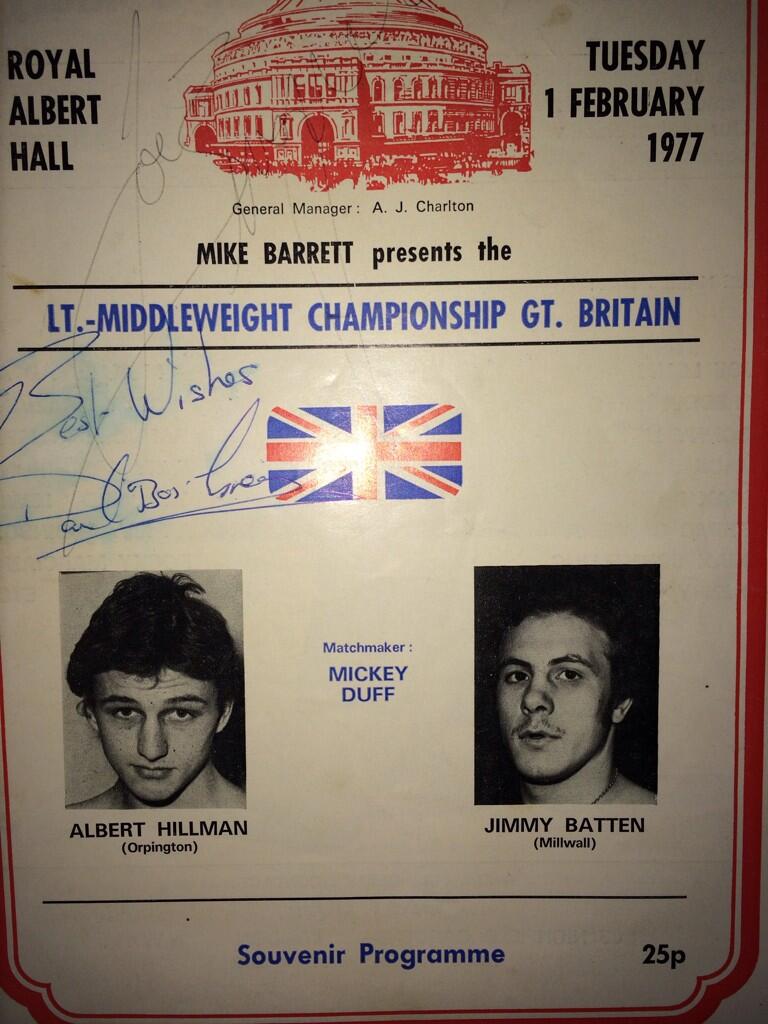 Gary Hillman on Twitter: "Funeral today RIP Albert #hillman #boxing #orpington not