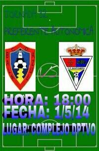 <a href="/balaclub/"> Bala Azul </a> <a href="/CFSantomera1/">C.F. Santomera</a> este jueves,  1 de mayo, a las 18:00 h. en la Ciudad Deportiva