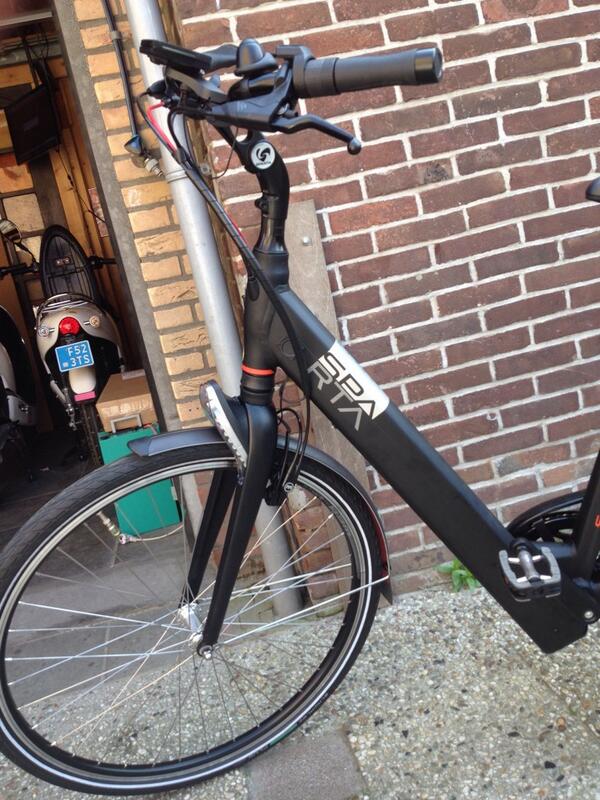 MMosterman's tweet image. Nieuw binnen! Kom een testrit maken op een elektrische fiets die 45km/u kan halen