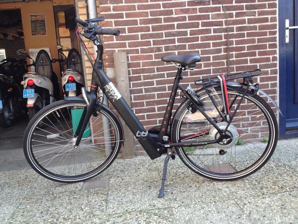 MMosterman's tweet image. Nieuw binnen! Kom een testrit maken op een elektrische fiets die 45km/u kan halen