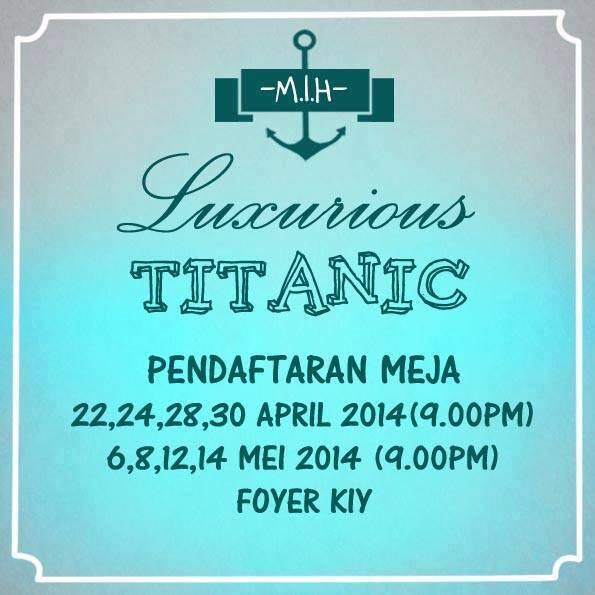 THKIY's tweet photo. Pendaftaran meja masih dibuka ! Jgn lupa mendaftar di foyer kiy,9 malam pd tarikh2 berikut.MIH,khas utk highlanders! http://t.co/geM9q4pqT4