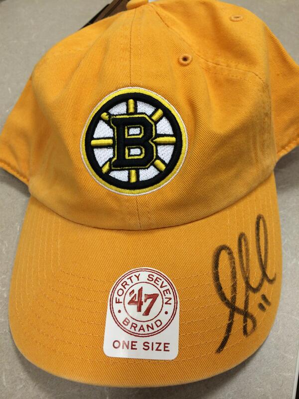 SullivanTire's tweet photo. Follow &amp; RT to enter to win a FREE Autographed Gregory Campbell hat! #Bruins #NHL #Playoffs http://t.co/js8a3KPrcC