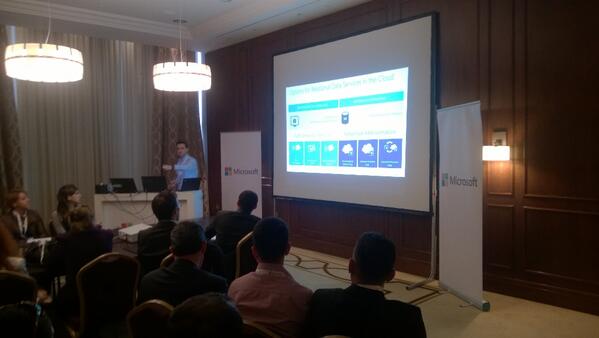 mmuratgr's tweet image. Bugün belkide benim için en önemli sunum: @MicroftTR Azure #SQL2014