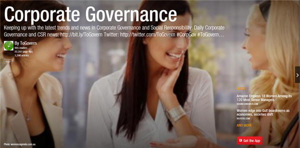 Can't wait to see 1,000 readers of bit.ly/CorpGovMag! #CorpGov #WomenOnBoards #Diversity #Risk #Shareholder