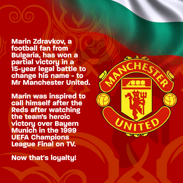 Now that's a loyal <a href="/ManUtd/">Manchester United</a> fan! :)