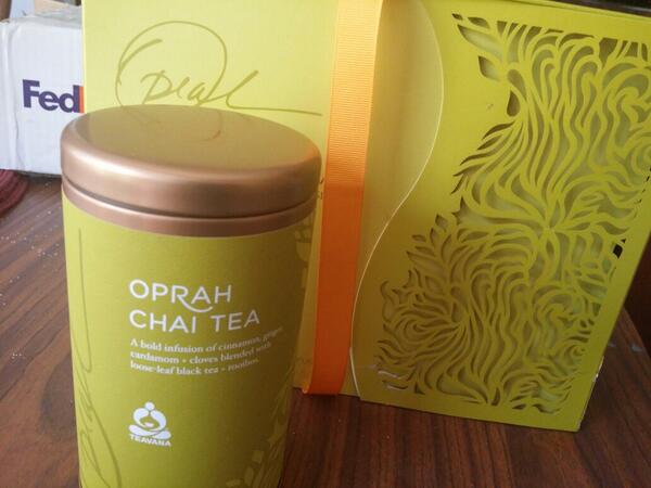 Did you started your morning off with the new #oprahchai Supporting #chariTEA !! It is so delish!!! Get to starbucks