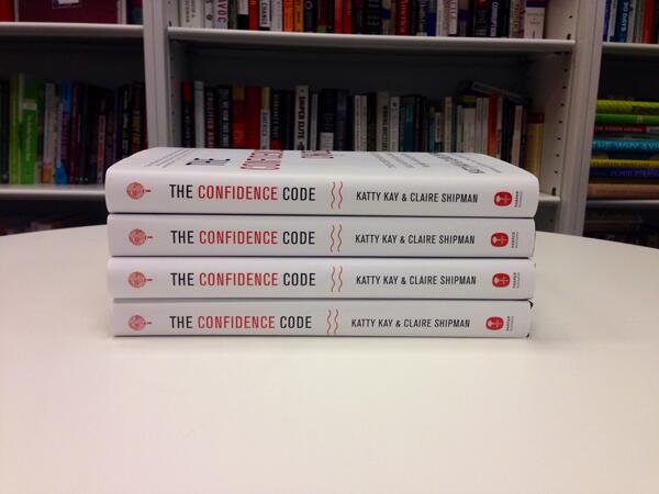 We're giving away 4 copies of The Confidence Code! Follow us and RT to enter to win. #BookPalBiz #ConfidenceCode