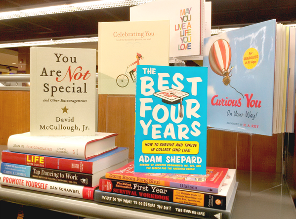 UNI_bookstore's tweet photo. Gifts for the next step! #UNIGraduation http://t.co/MI47NjbIab