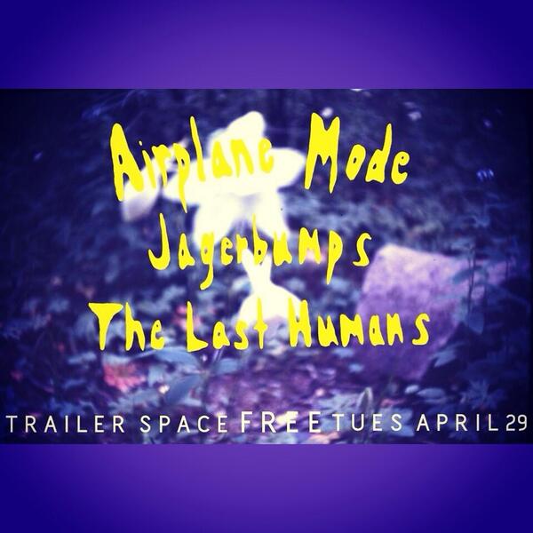 thelasthumans's tweet image. m.facebook.com/events/2921133… #trailerspacerecords tonight!!! We go on at 9pm show starts @ 7pm.