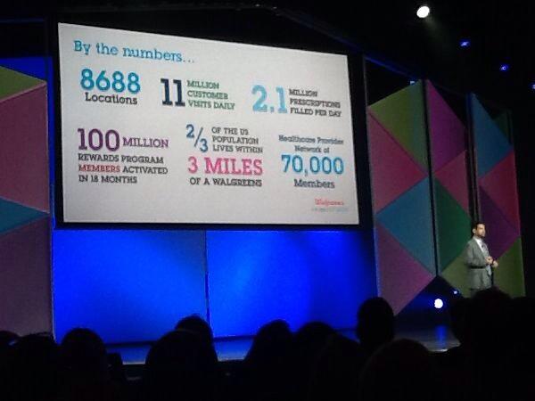 debblack's tweet image. 11million client touch points daily Walgreens manages scale with #pureapplication on power #ibmimpact