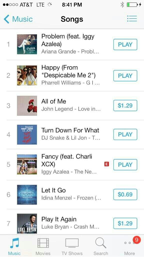 lovingarianaxox's tweet image. Today in every country #Problem @ArianaGrande #ProblemIsNumberOne