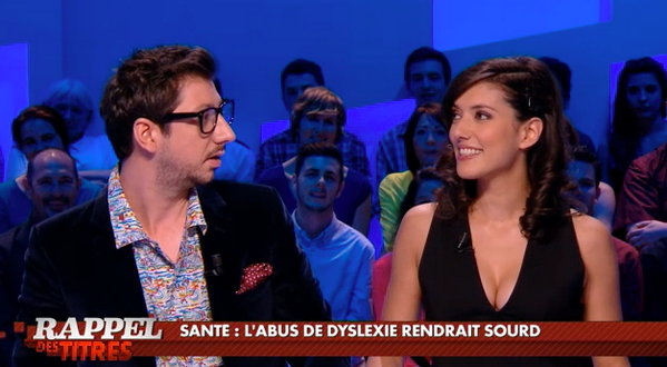 canalplus's tweet photo. "Selon une étude récente, l’excès de masturbation pourrait rendre dixklélique… dyxlécisque…" http://t.co/vgNtRYVha4 http://t.co/EQUhalq67j
