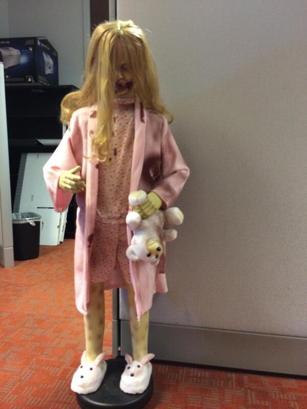 lauriekeith's tweet image. Not everyday you see a zombie at a work meeting.  @AMC_TV @WalkingDead_AMC #walkingdead #amcnetwork