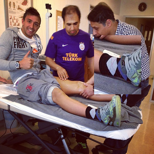 incicaps's tweet image. Musleranın giydiği çorabı gören federasyon yetkilileri oyuncunun Türk statüsünde oynayabileceğini açıkladı