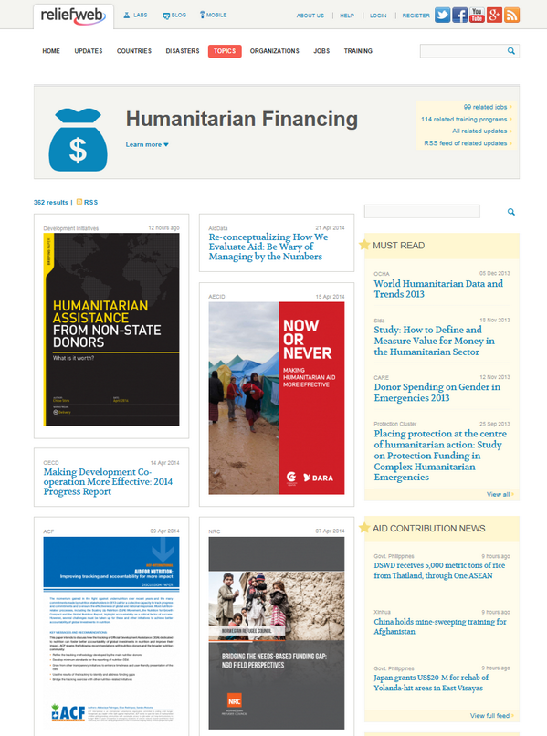ReliefWeb tweet media