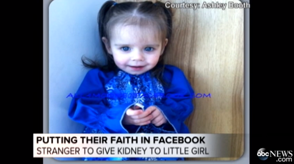 MeganRoyal2's tweet photo. “@GMA: How social media is helping to save this little girl's life: http://t.co/YdWLfp5wPC http://t.co/v4wNqICHdS” #pppanthersgov