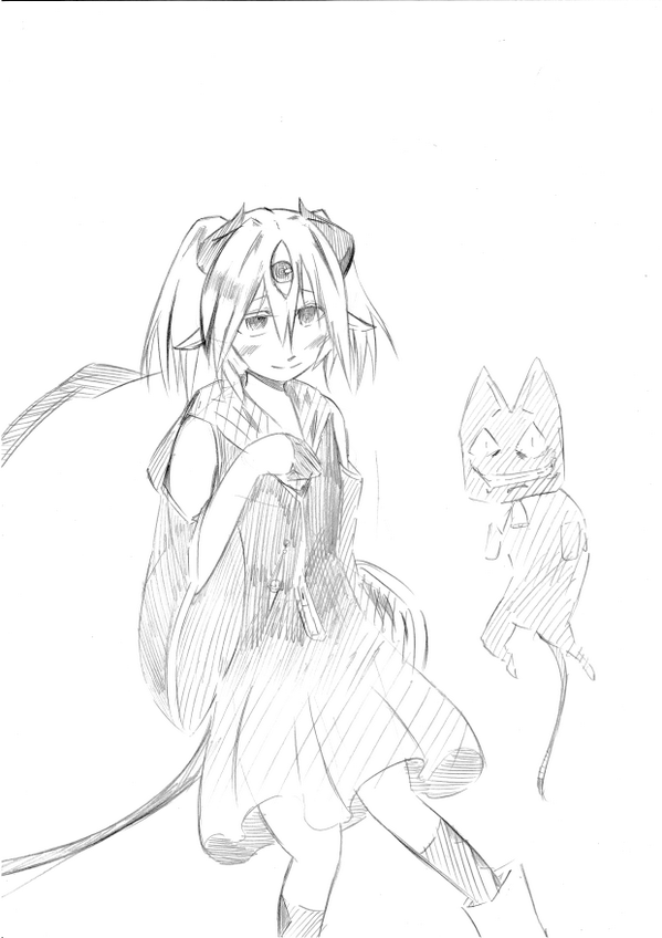 落書き、ヒュプノシスター 