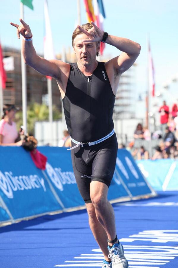 I ran the 2014 ITU World Series - Cape Town.