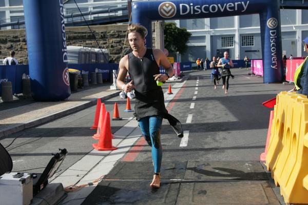 I ran the 2014 ITU World Series - Cape Town.