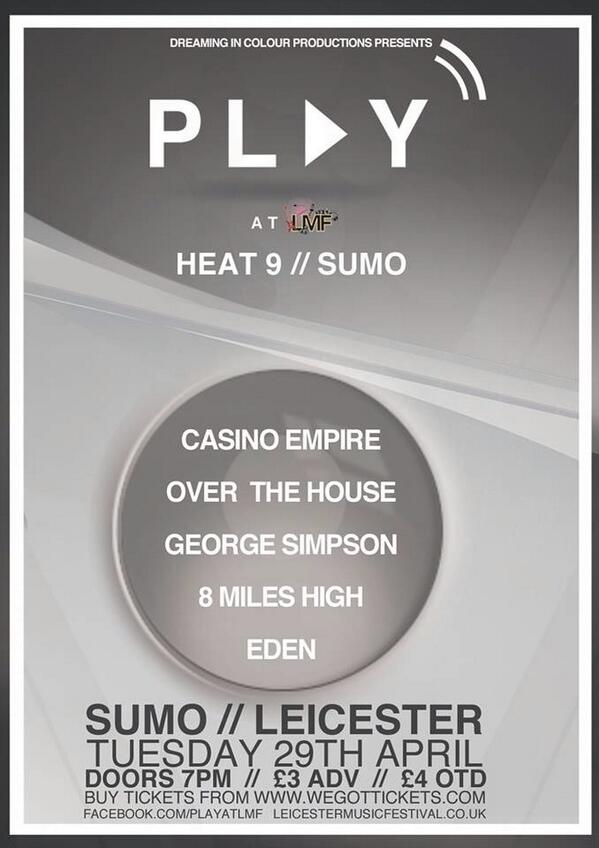 PLAYLMF's tweet image. TONIGHT is heat 9 at The Sumo! Amazing line up, get yourselves down there for 7!