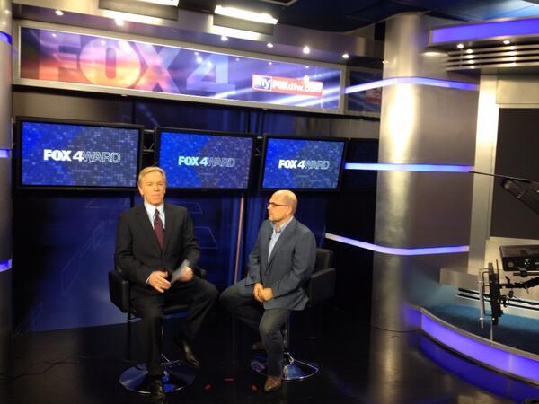 DallasSymphony's tweet photo. Time for some @FOX4 with Maestro! See him on the air with Dan Godwin this weekend. #DSO #dalsym http://t.co/VvpE2jD9PR