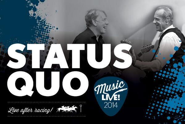 Win tickets to see Status Quo and evening of racing <a href="/DoncasterRaces/">Doncaster Racecourse</a> with tomorrow's edition. #livemusic #races
