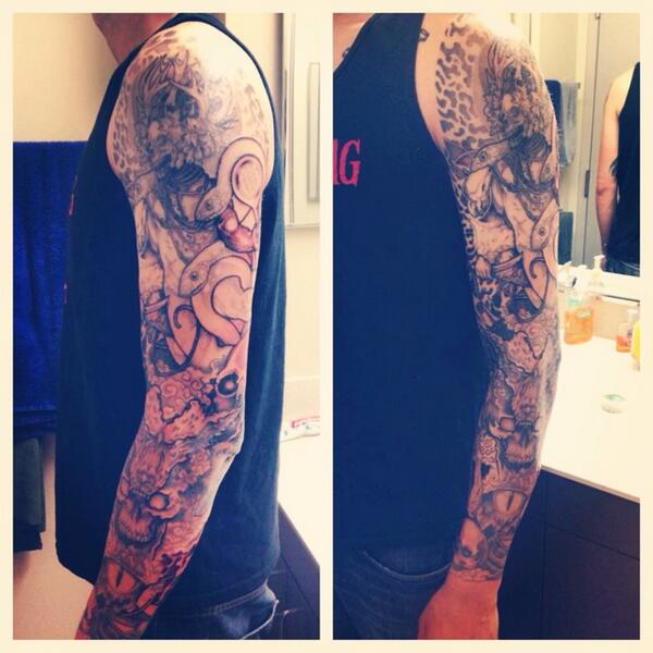 Skeletonwitch Another Serpents Tattoo This One Was Done By Power Tattoo In Vista Ca Http T Co A1arlczrqn