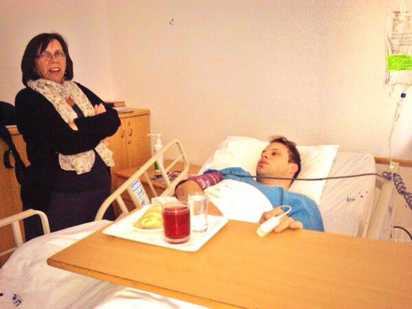 Simeonaki's tweet photo. @WOOLWORTHS_SA #ThanksMom for being there for my operation today! http://t.co/JC6GHsxdN0