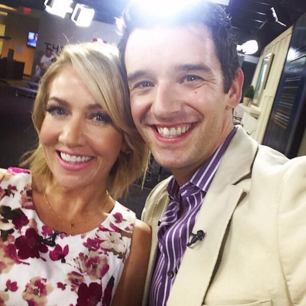 Foztoberfest (@fozziebare) on Twitter photo Here's a picture of <a href="/MyTexasToday/">MyTexasToday</a> with <a href="/michaelurie/">Michael Urie</a> shoving his lifestyle down her throat. Here's a picture of <a href="/MyTexasToday/">MyTexasToday</a> with <a href="/michaelurie/">Michael Urie</a> shoving his lifestyle down her throat.