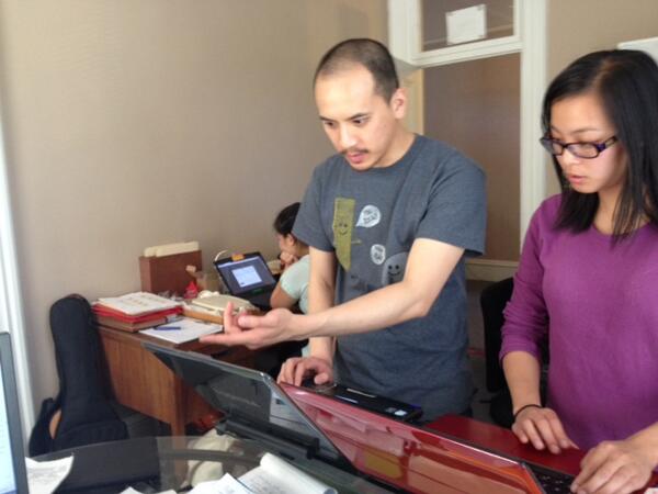 FishrockLabs's tweet photo. Team Fishrock Labs hard at work! Planning our crowdfunding campaign at @davisroot http://t.co/6oYpEq1Qbw #nutrition http://t.co/BWfZotyj9V