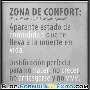 FormulaTuExito's tweet image. Debes salir de la Zona de Confort !!! Click aquí formulatuexito.com