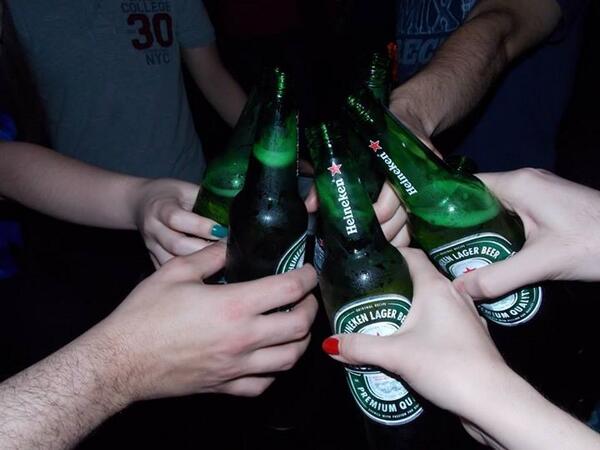 RikaMari's tweet photo. "Drink more!", said @jeremybrook Well, that's how I celebrate my bday =) Thanks for all! I'm your new fan! http://t.co/iZKNX8RTCh
