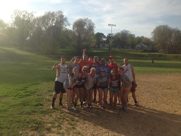 LeathersAndrew's tweet photo. Coed and men's league champs!!!! http://t.co/Z38bcDy5dd
