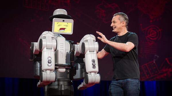 TEDTalks's tweet photo. Meet a new robot full of personality in this wonderfully charming demo: http://t.co/I8XyGTzT2t http://t.co/hQpAT1BevT