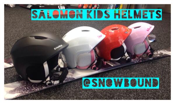 Salomon kids helmets in store now!! #kidshelmets <a href="/snowboundsport/">Snowbound</a>
