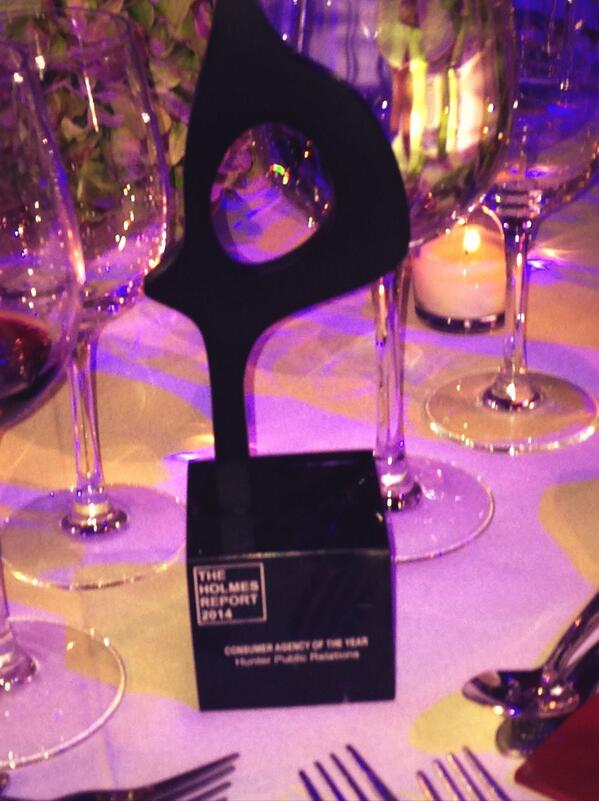 samarafmormar's tweet photo. A little industry love is not a bad thing! Feeling proud @HunterPR #sabreawards http://t.co/6Tbj6iNfp4