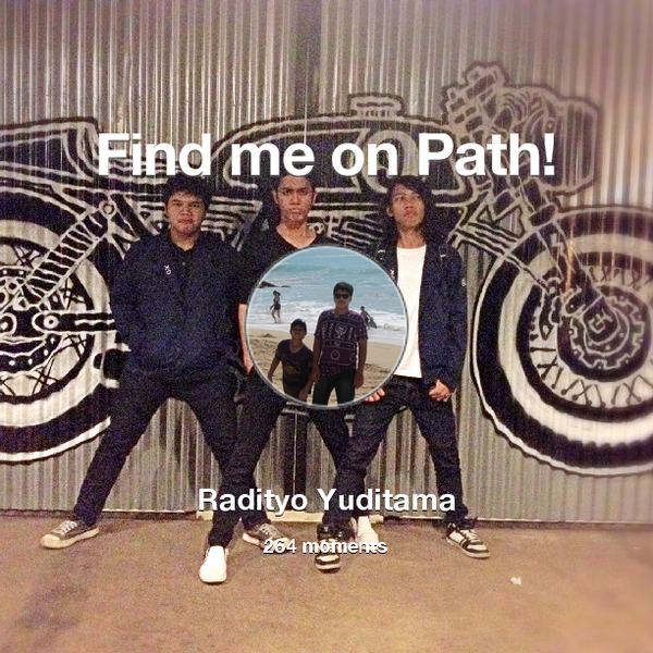 I've shared 264 memories with my friends on #Path - see them now at path.com! #thepersonalnetwork