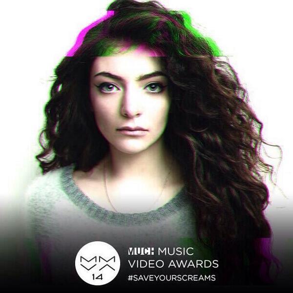 hechosdelorde's tweet photo. #HL Lorde se presentará en los MUCH MUSIC VIDEO AWARDS el día 15 de junio en Canadá. #MMVAs http://t.co/MQmshD2vxa