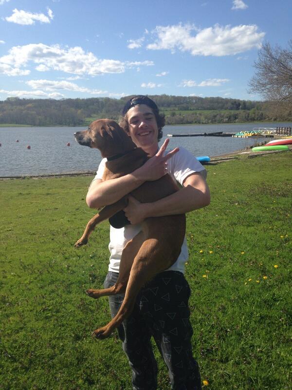 PortableDogs's tweet photo. Here's @majorblaza with a #PortableDog :) http://t.co/c7KV99tVdj