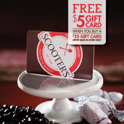 It's the gift that keeps on giving! Our gift card special is back, and just in time for a Mother's Day gift.